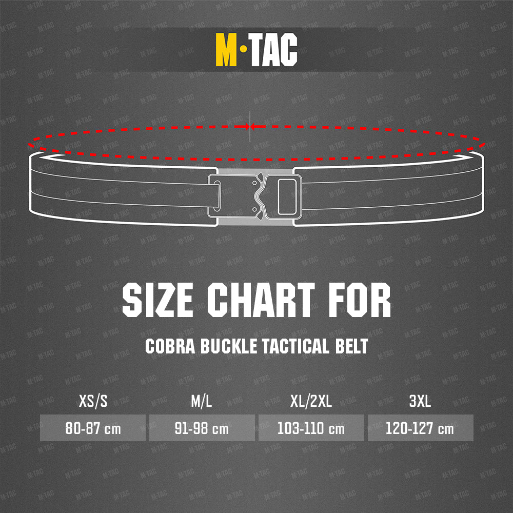 M-Tac Cobra Buckle Tactical Belt