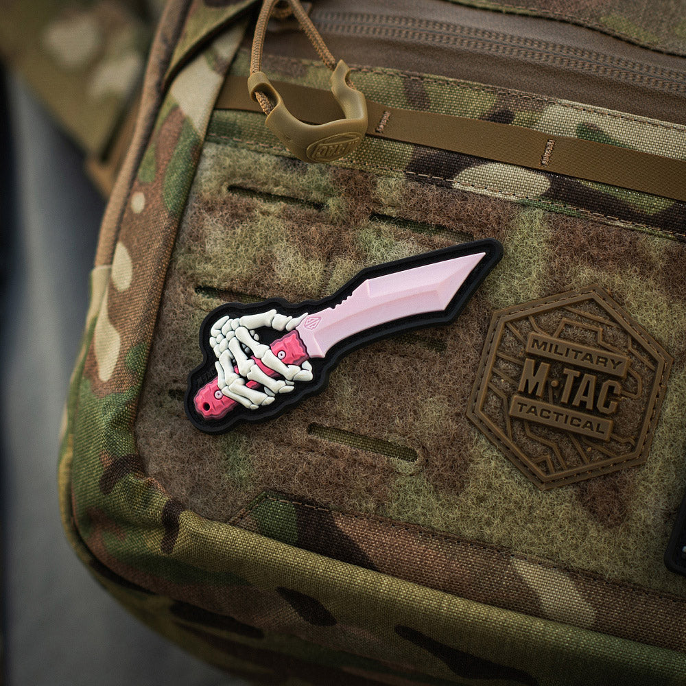 Patch Skeleton Knife PVC