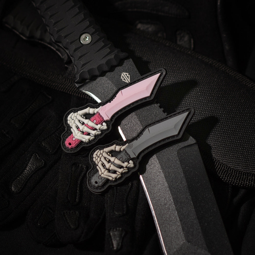 Patch Skeleton Knife PVC