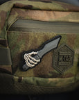 Aufnäher Skeleton Knife PVC