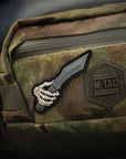 Aufnäher Skeleton Knife PVC
