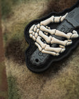 Aufnäher Skeleton Knife PVC
