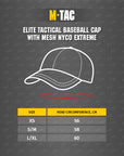 Elite Taktische Cap mit Mesh NYCO Extreme