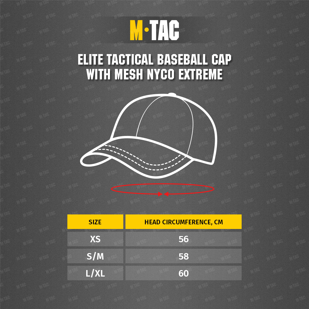 Elite Taktische Cap mit Mesh NYCO Extreme