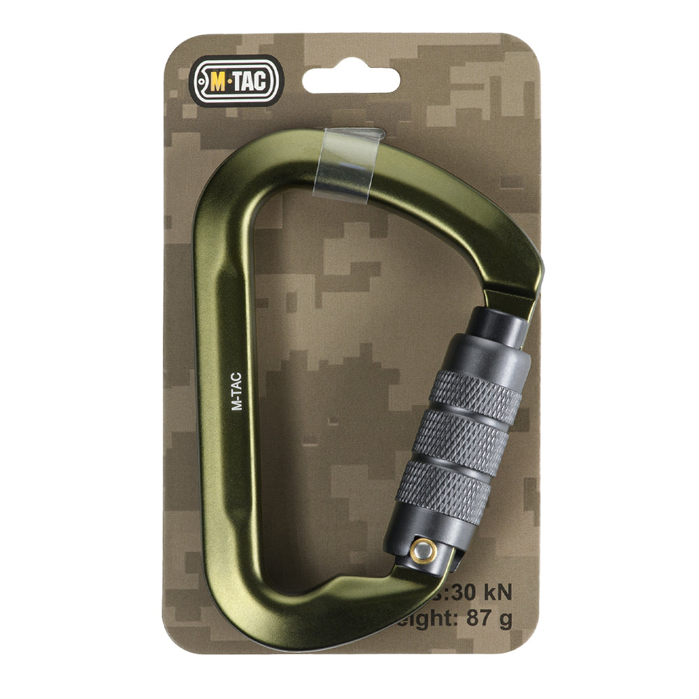 Karabiner 10cm mit Bajonettverschluss Keylock