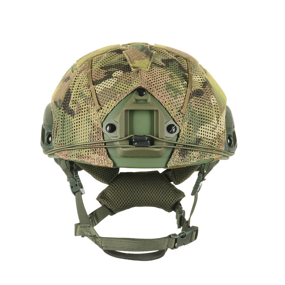 Helmet Cover With Shroud Cutout