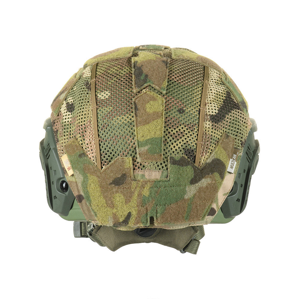 Helmet Cover With Shroud Cutout