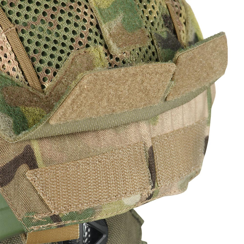 Helmet Cover With Shroud Cutout