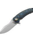 Folding Knife Type 15 Carbon/Blue