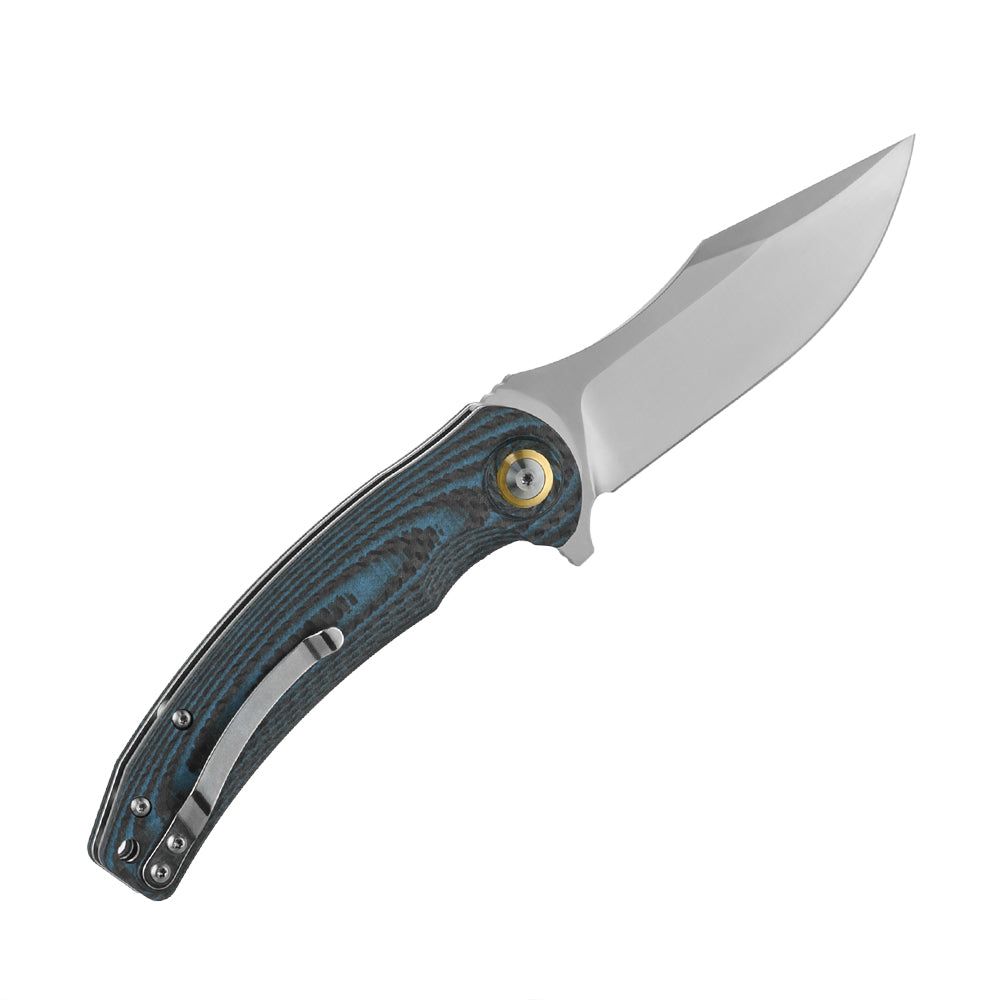 Folding Knife Type 15 Carbon/Blue