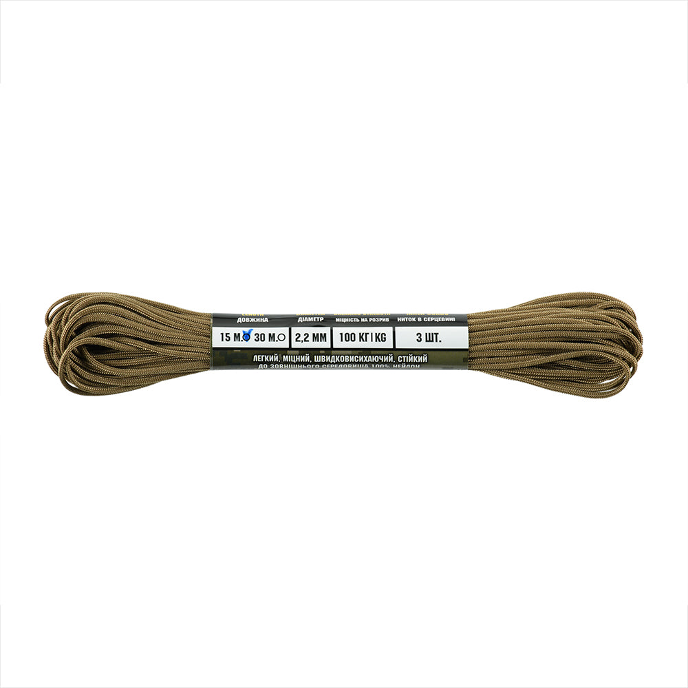 Paracord Minicord Mil-Spec 15m