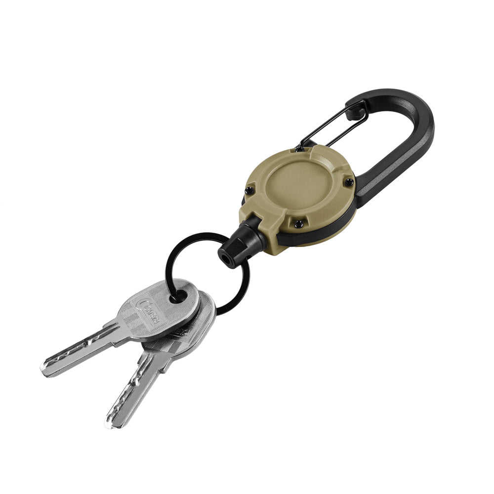 Keychain Carabiner with Cable