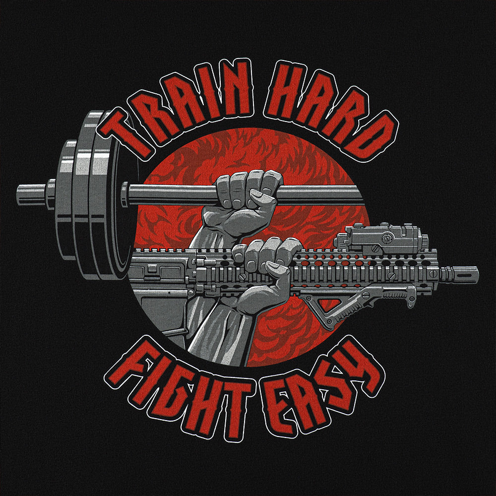 T-Shirt Train Hard Oversized Cotton In Der Farbe