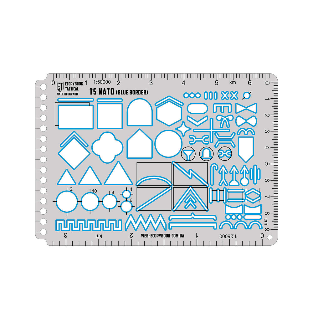 Ecopybook Tactical ruler TS NATO