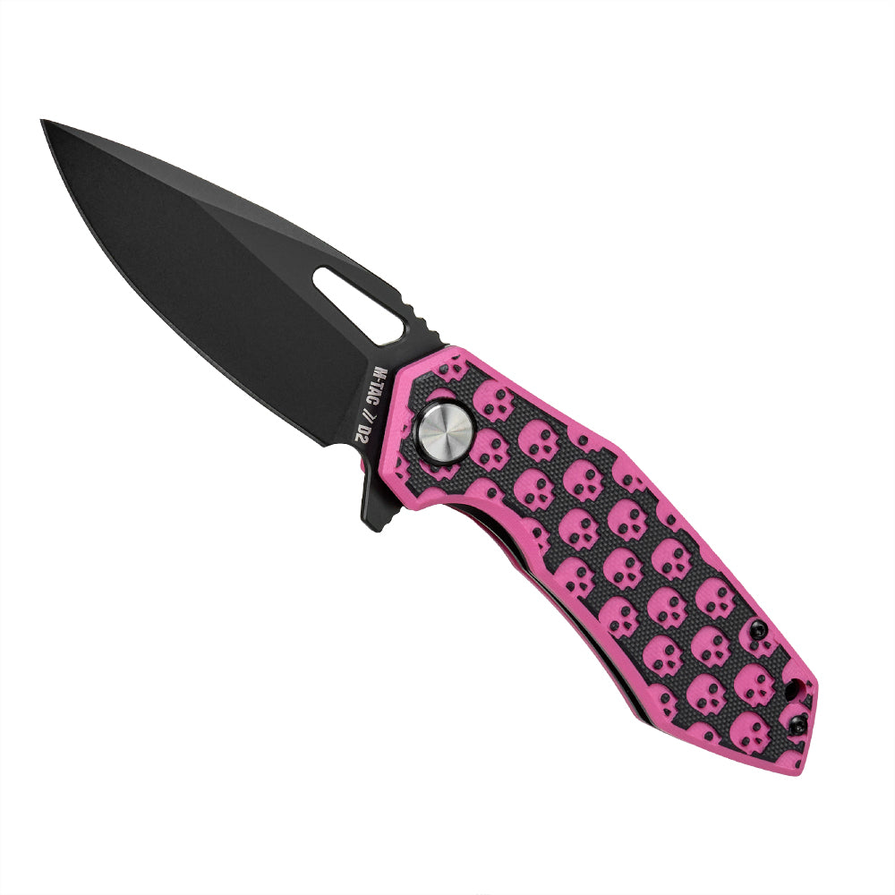 Folding Knife Type 12 Skull
