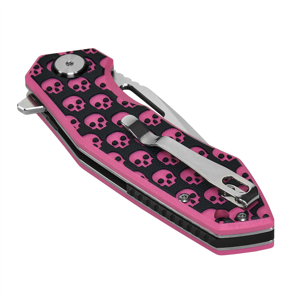 Folding Knife Type 12 Skull
