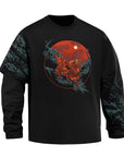 Sweatshirt Two Samurai
