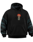 Hoodie Two Samurai Oversize Cotton Hard