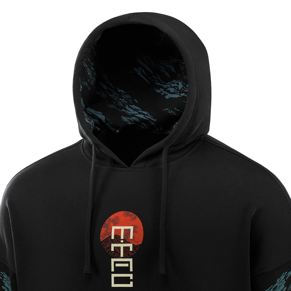 Hoodie Two Samurai Oversize Cotton Hard