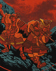 Hoodie Two Samurai Oversize Cotton Hard