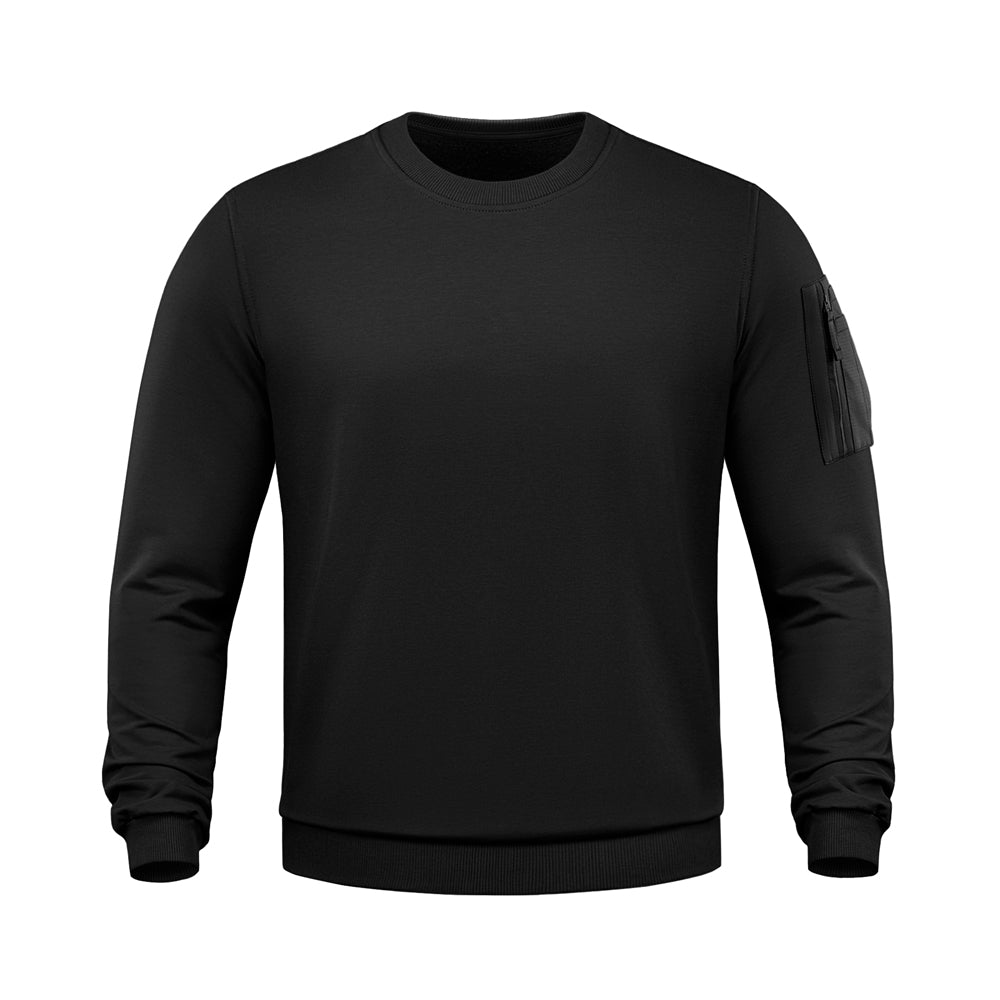 Nylon Pocket Cotton Hard Sweatshirt