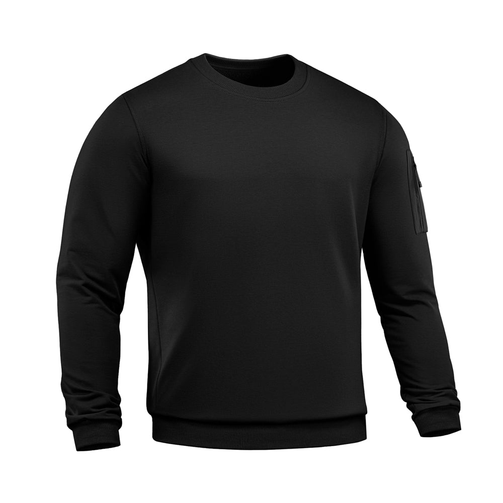 Nylon Pocket Cotton Hard Sweatshirt