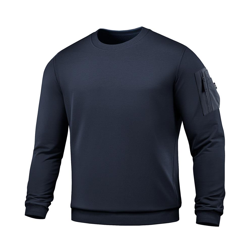 Nylon Pocket Cotton Hard Sweatshirt