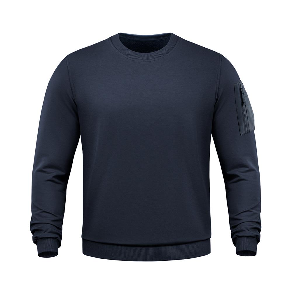 Nylon Pocket Cotton Hard Sweatshirt