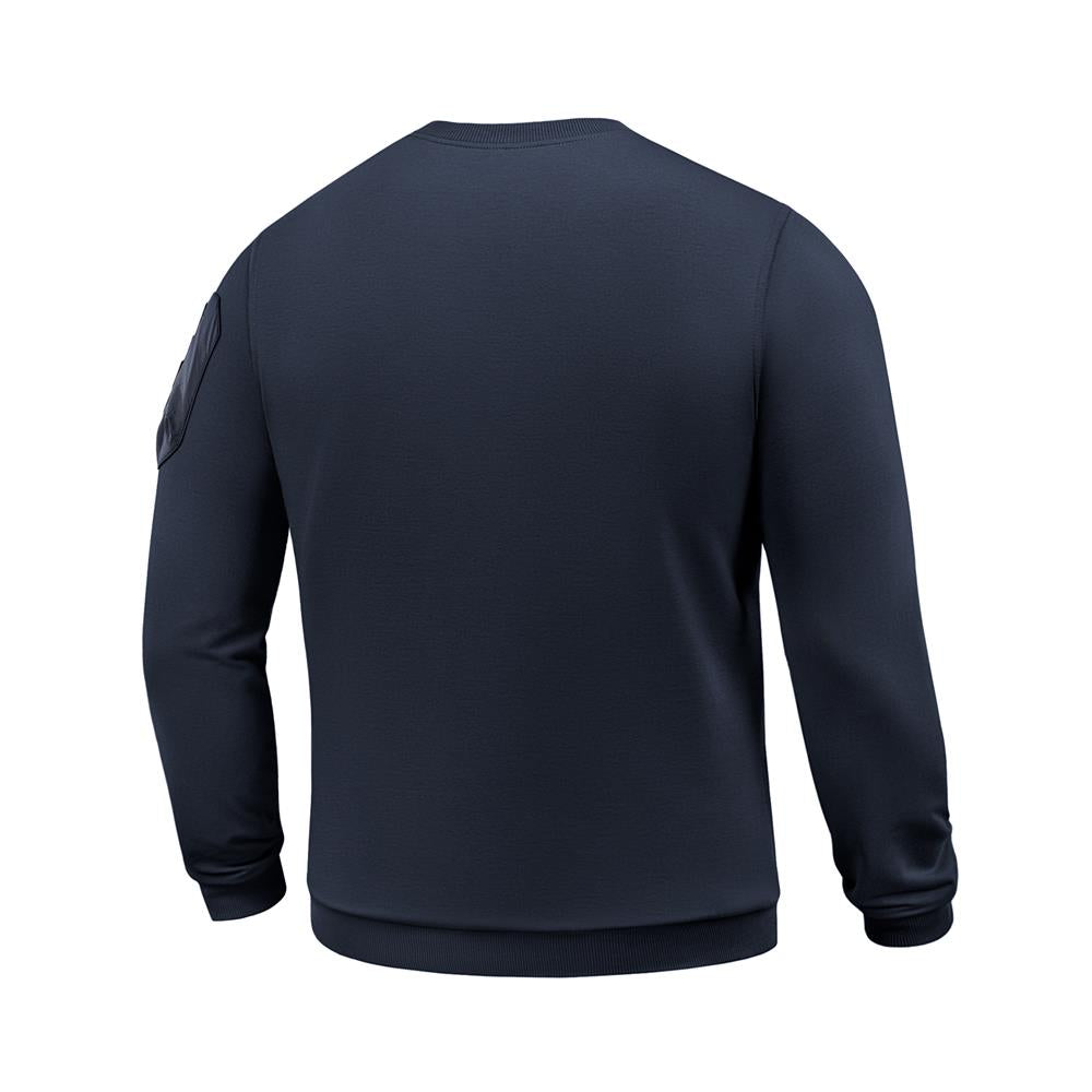 Nylon Pocket Cotton Hard Sweatshirt