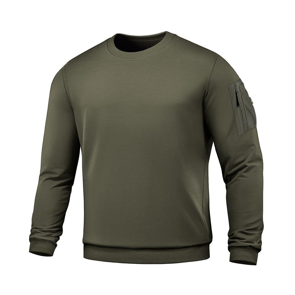Nylon Pocket Cotton Hard Sweatshirt