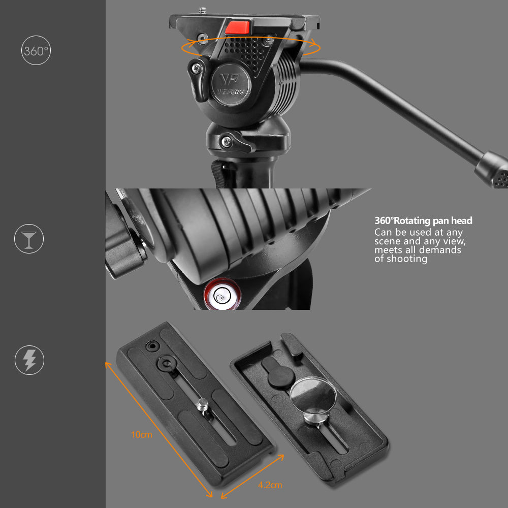 Nest Video Monopod NT-329M H145 cm