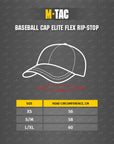 Baseballkappe Elite Flex Rip-Stop