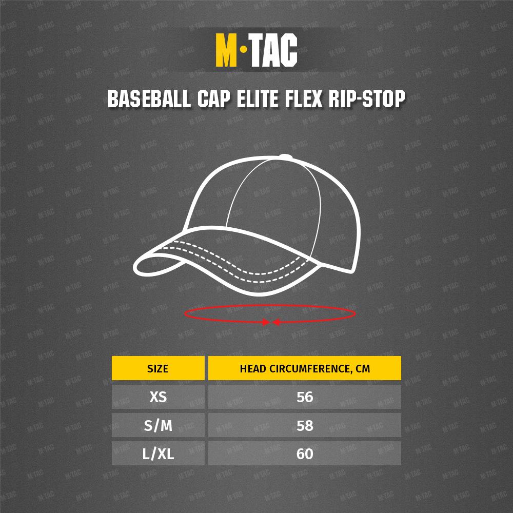 Baseballkappe Elite Flex Rip-Stop