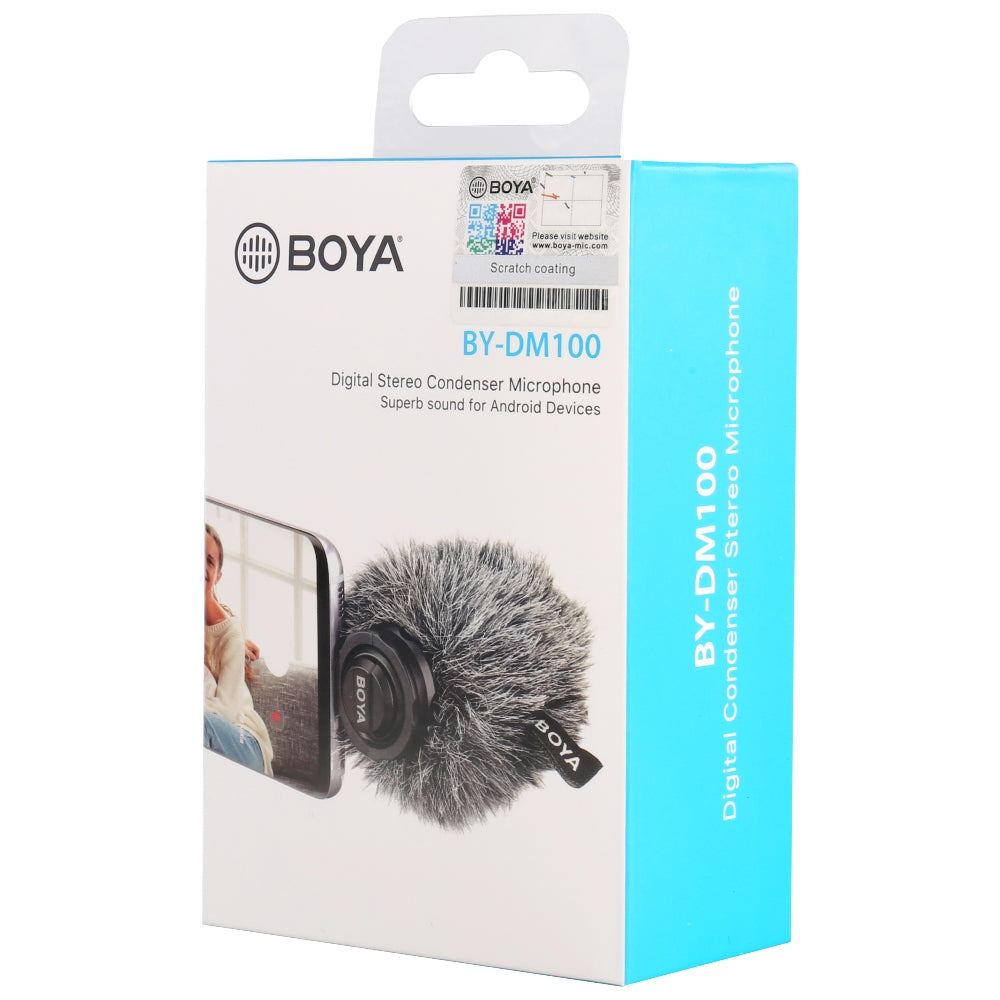 Boya Digitales Shotgun Mikrofon BY-DM100 für Android USB-C