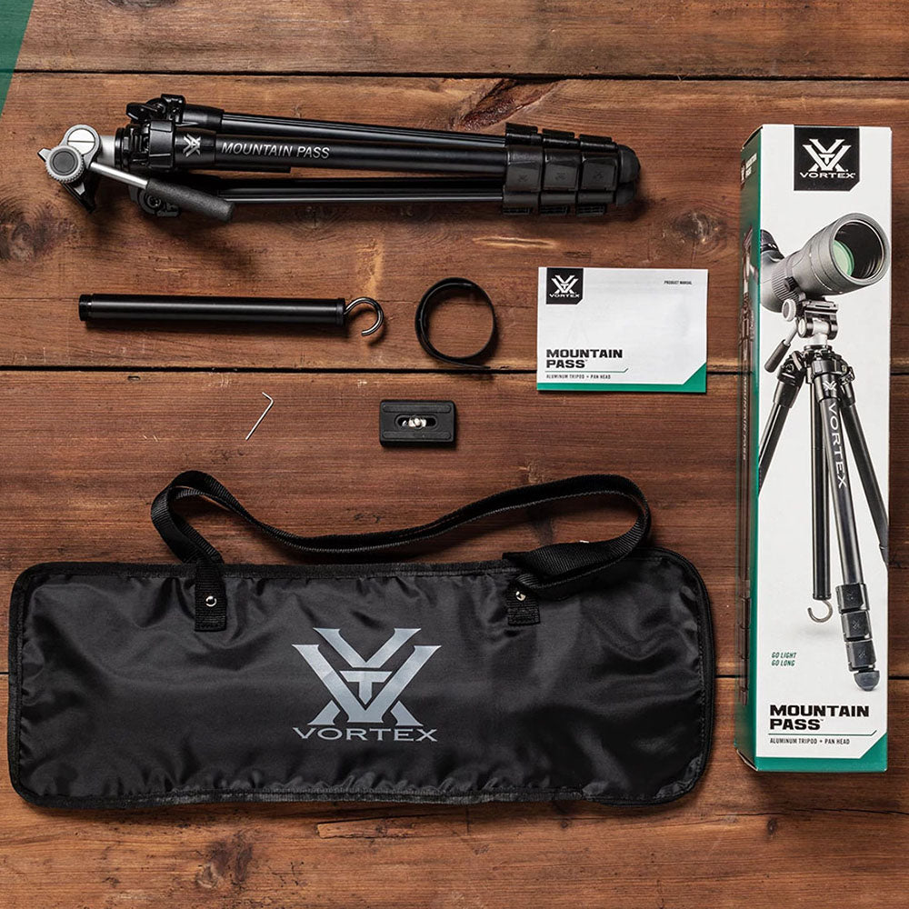 Vortex Statief Mountain Pass Tripod Kit