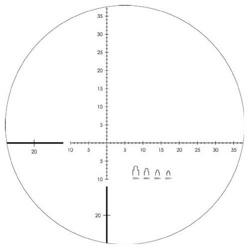 Vortex Solo 8x36 Tactical Monoculair met R/T Dradenkruis (MRAD)