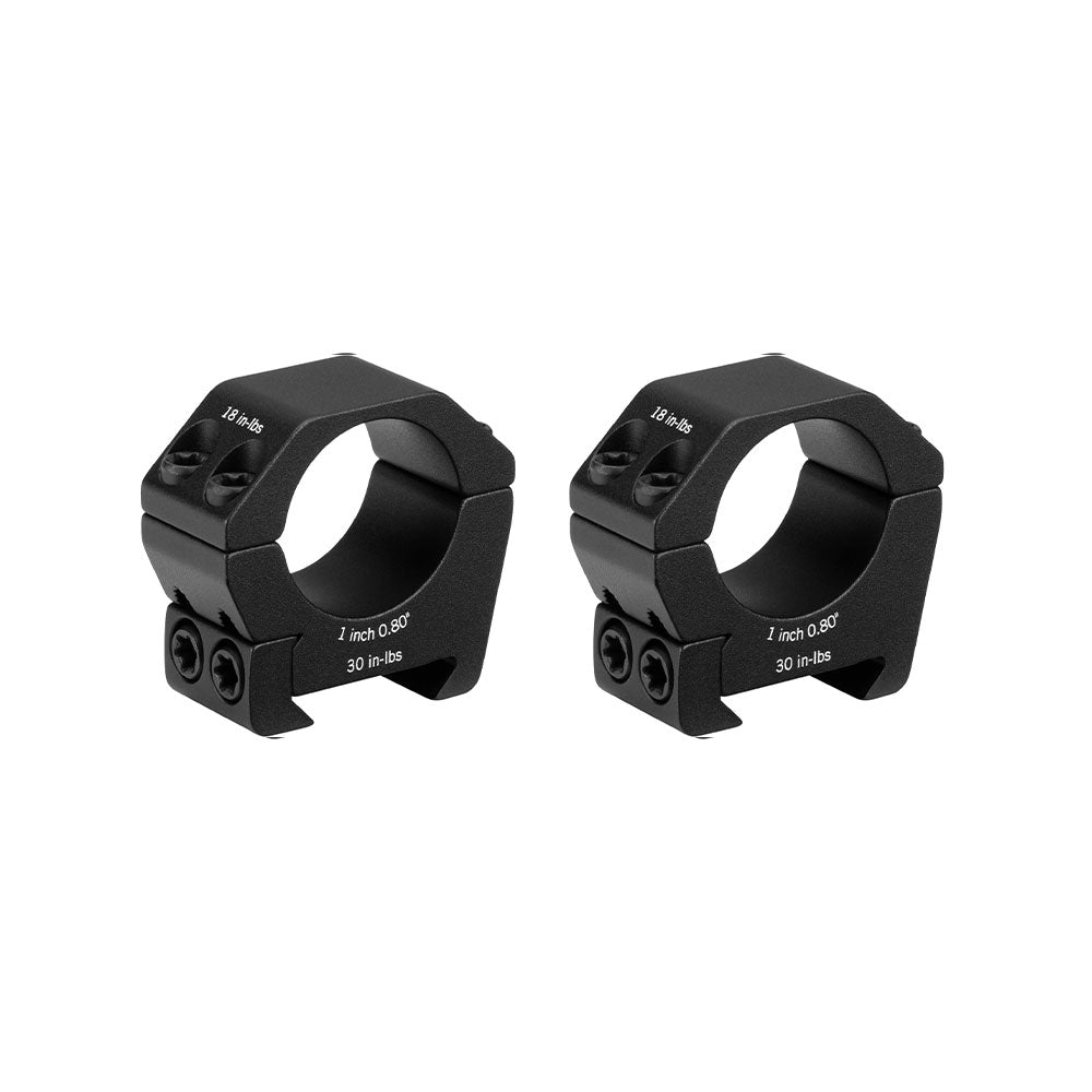 Vortex Sport Montageringen 25,4 mm Laag