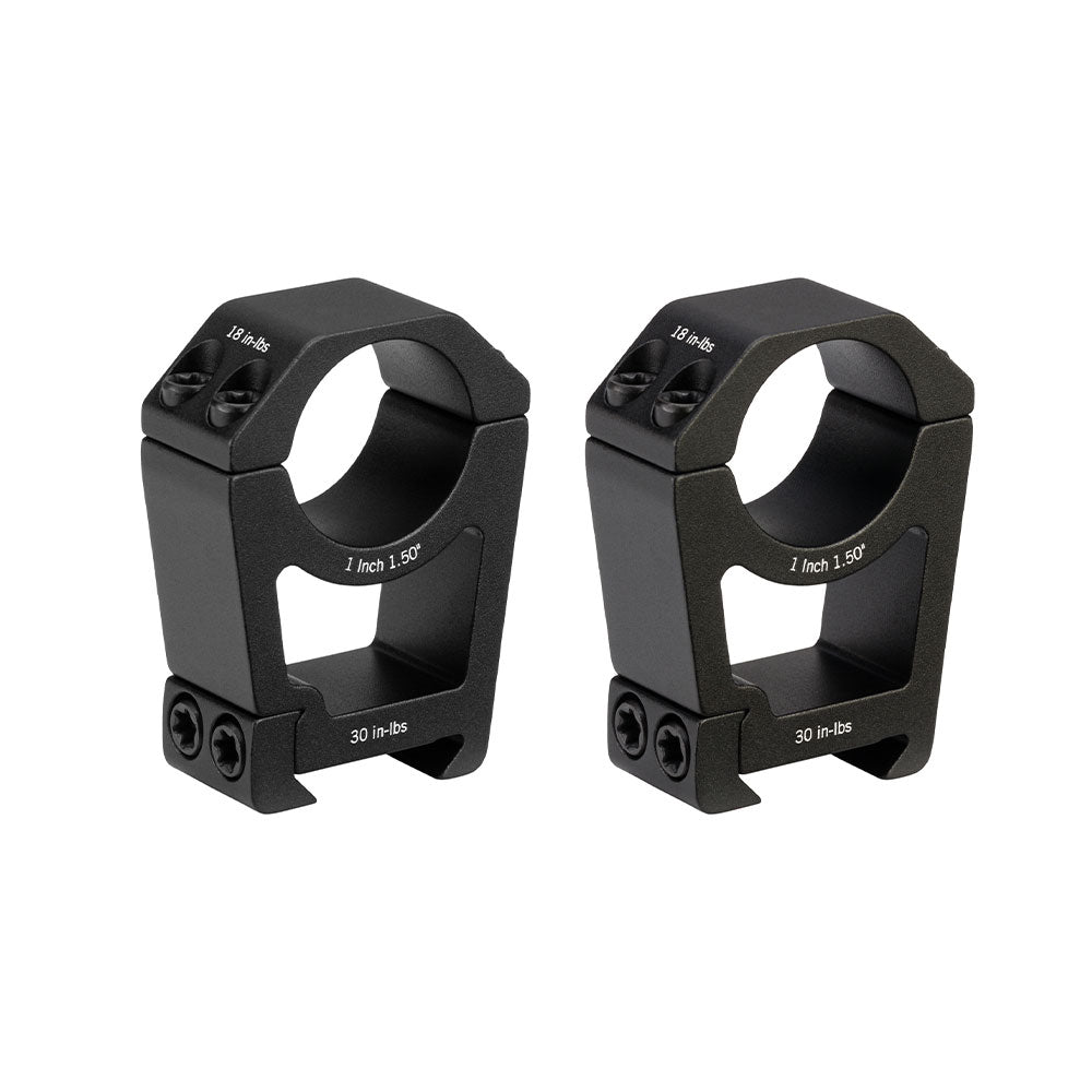 Vortex Sport Montageringen 25,4 mm Extra Hoog