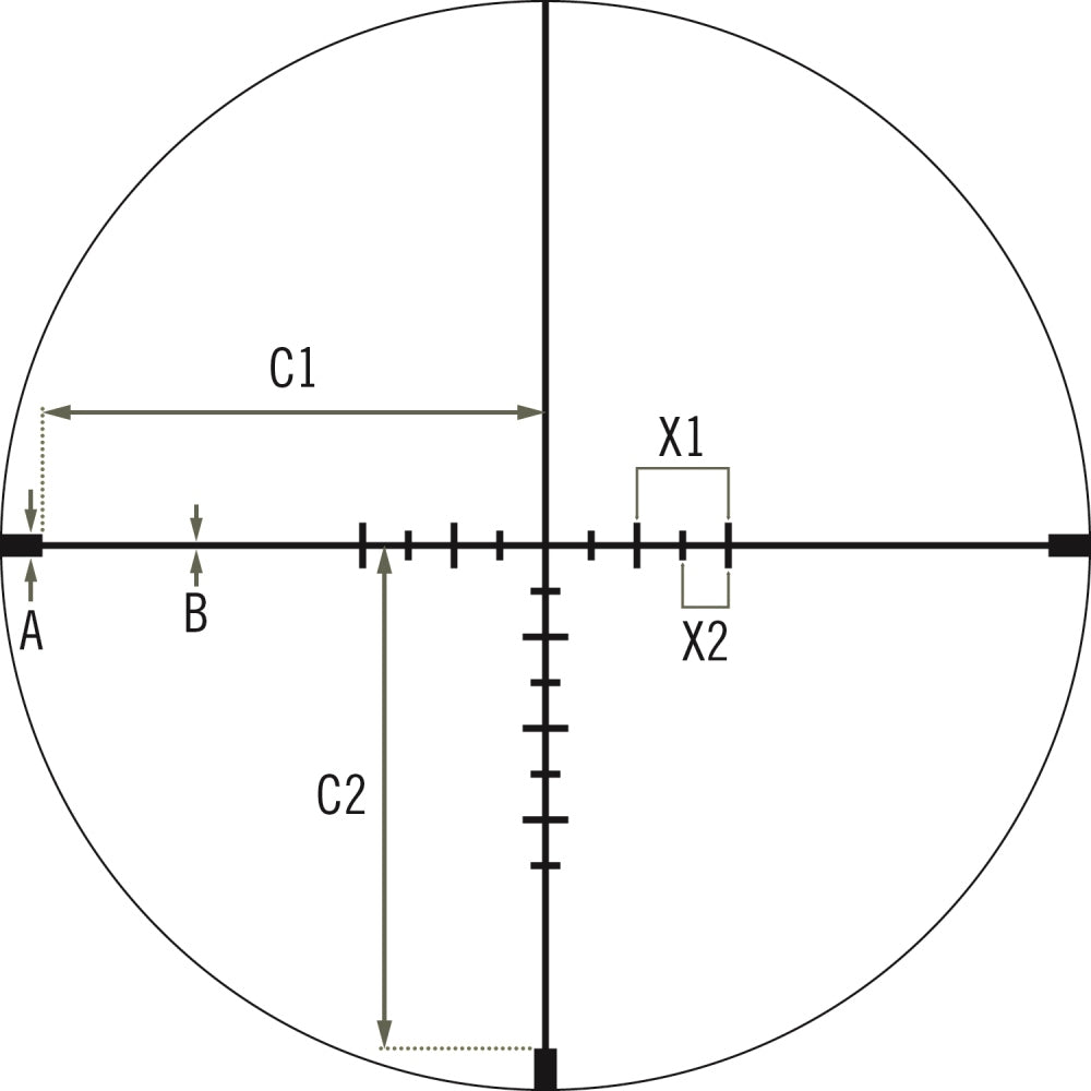 Vortex Richtkijker Viper PST Gen II 1-6x24 SFP, VMR-2 Dradenkruis (MRAD)