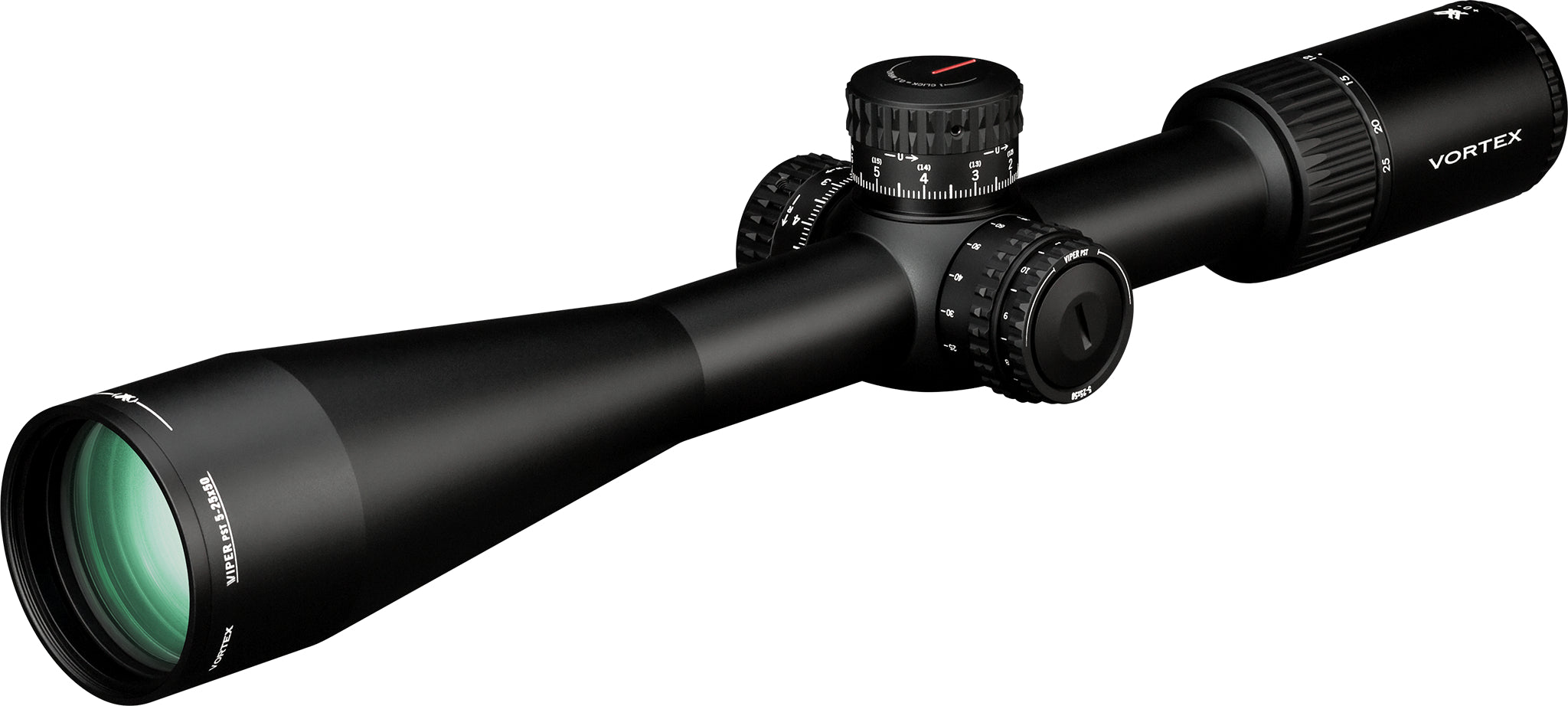 Vortex Richtkijker Viper PST Gen II 5-25x50 FFP, EBR-7C Dradenkruis (MRAD)