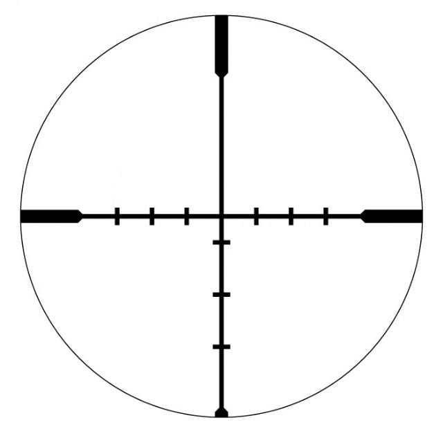 Vortex Viper HS 2.5-10x44 Richtkijker, Dead-Hold BDC Dradenkruis (MOA)