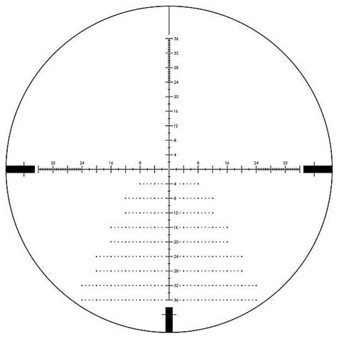 Vortex Diamondback Tactical 6-24x50 FFP Richtkijker, EBR-2C Dradenkruis (MOA)