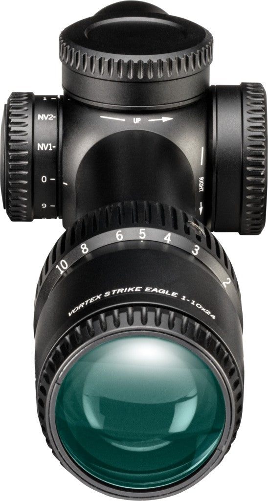 Vortex Richtkijker Strike Eagle 1-10x24 FFP, EBR-8 (MOA)