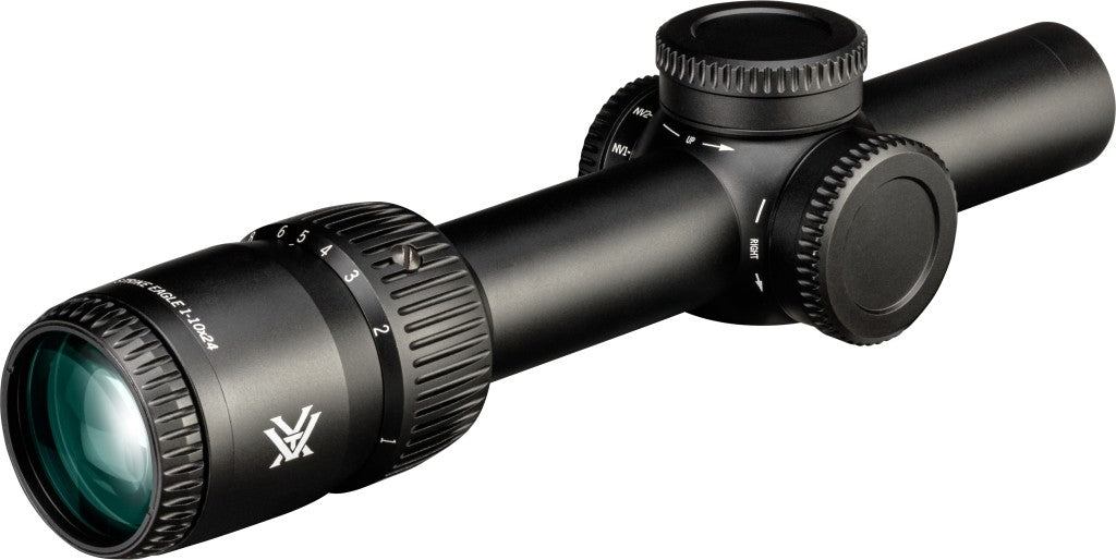 Vortex Richtkijker Strike Eagle 1-10x24 FFP, EBR-8 (MRAD)