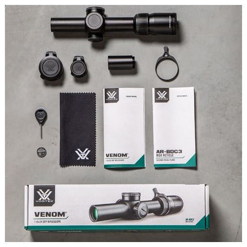 Vortex Richtkijker Venom 1-6x24 SFP, AR-BDC3 (MOA)