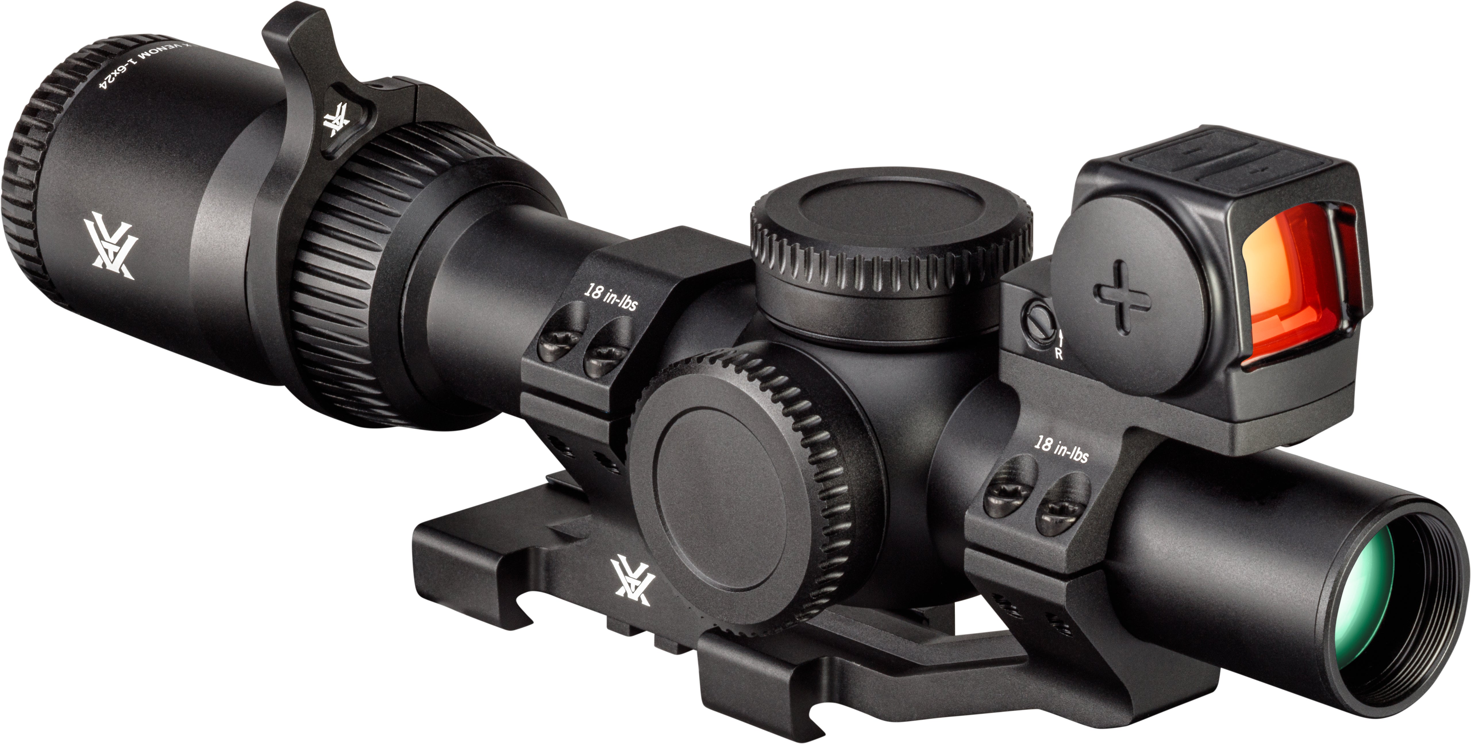 Vortex Richtkijker Venom 1-6x24 Bundel met Red Dot en Sport Mount
