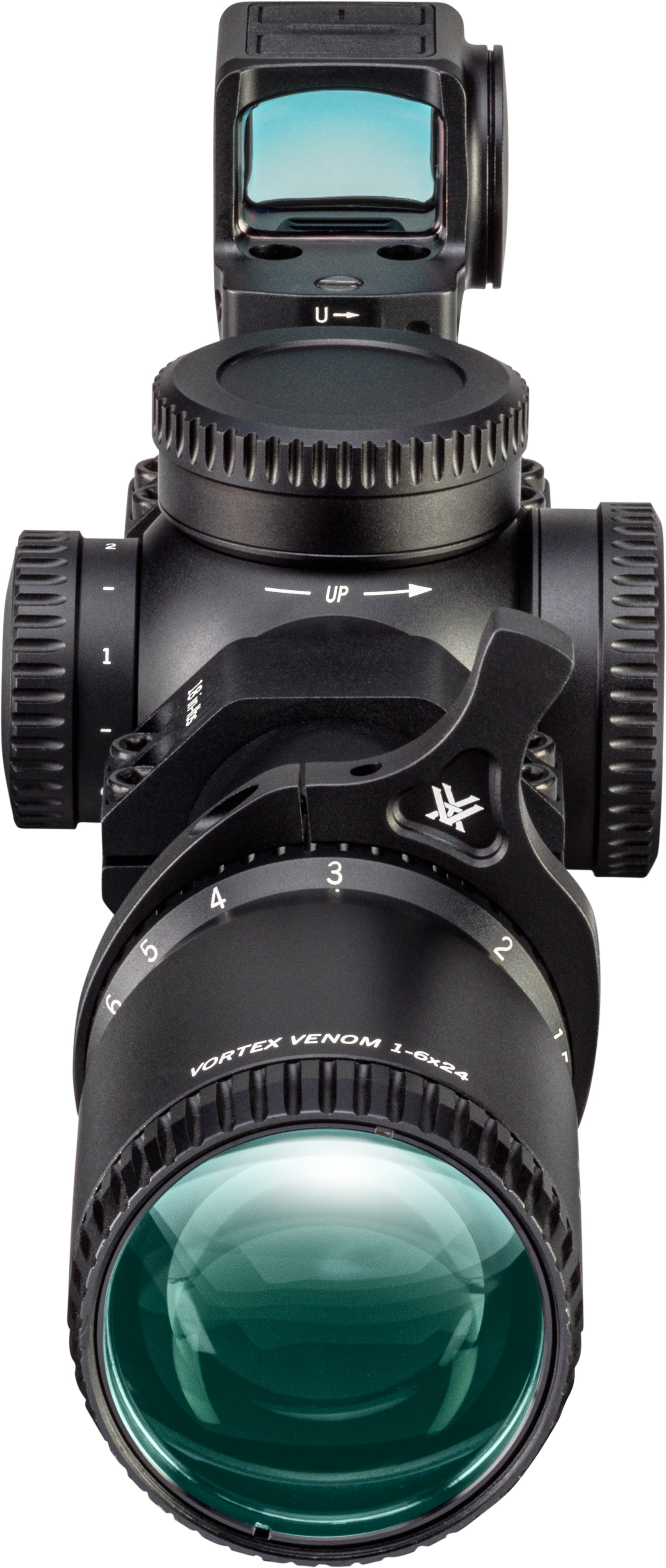 Vortex Richtkijker Venom 1-6x24 Bundel met Red Dot en Sport Mount
