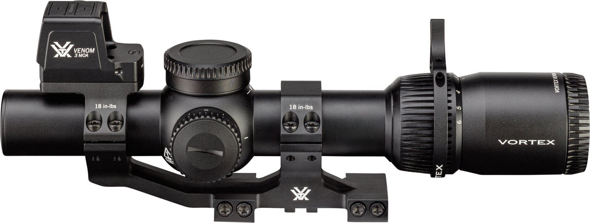 Vortex Richtkijker Venom 1-6x24 Bundel met Red Dot en Sport Mount