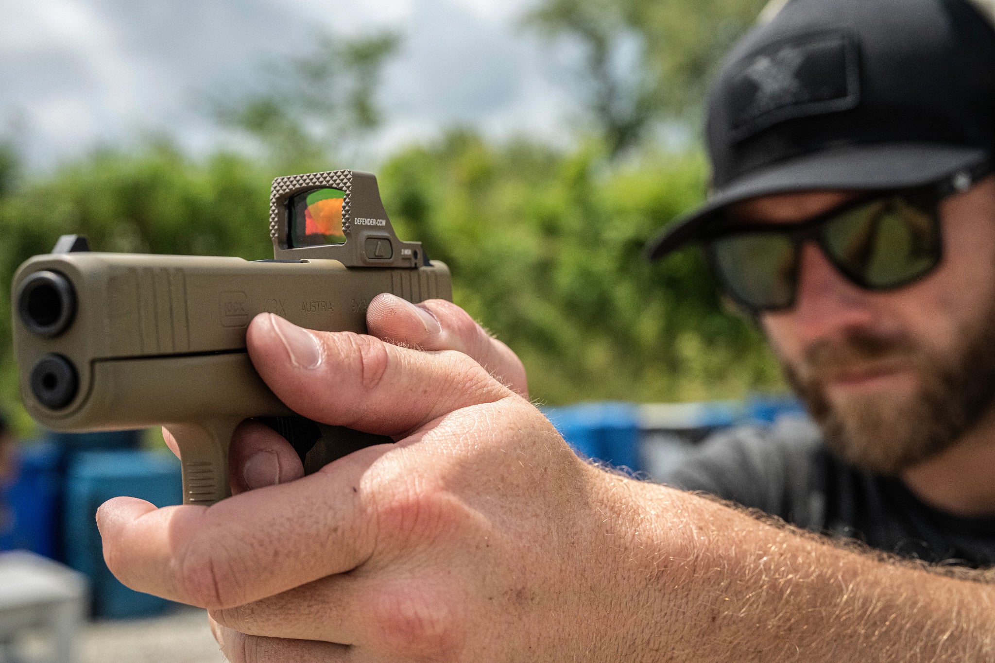 Vortex Micro Red Dot Defender-CCW 3 MOA Tan