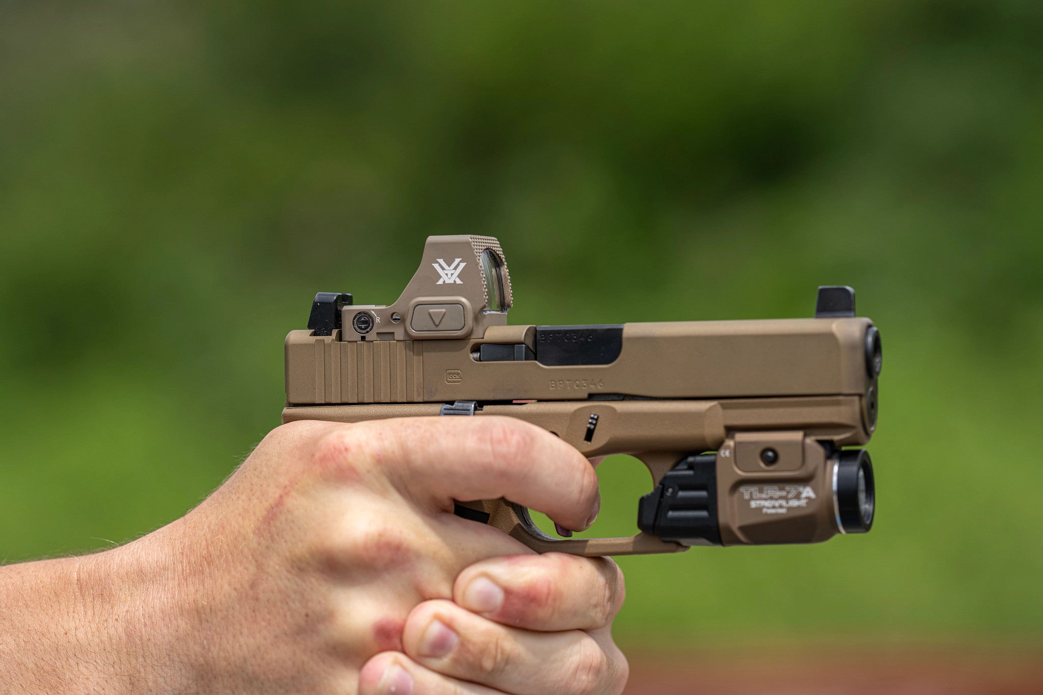 Vortex Micro Red Dot Defender-ST 3 MOA Tan
